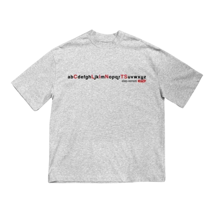 Clints Alphabet Tee – Heavyweight