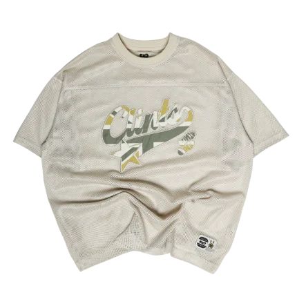 Clints Mesh Flag Jersey – Ivory