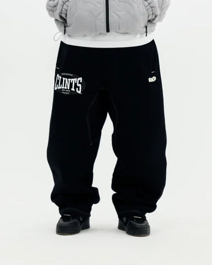 Clints Contrast Stitch Boxing Sweatpants