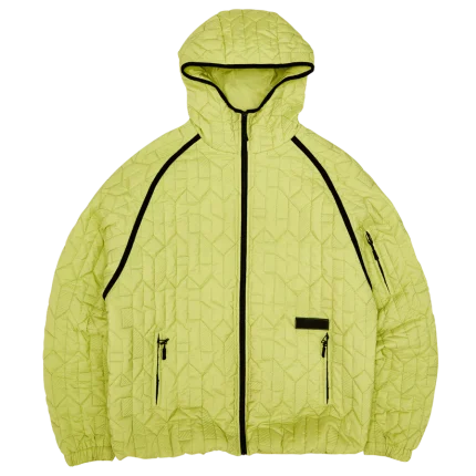 Clints Quilted Puffer – Lime