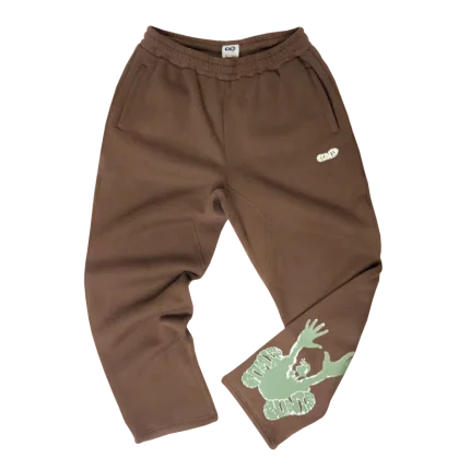 Clints Stencil – Brown/Green Sweatpants