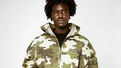 Clints Pintuck Camo Sweatpants