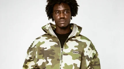 Clints Pintuck Camo Sweatpants