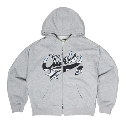 Clints Flag Hoodie – Grey