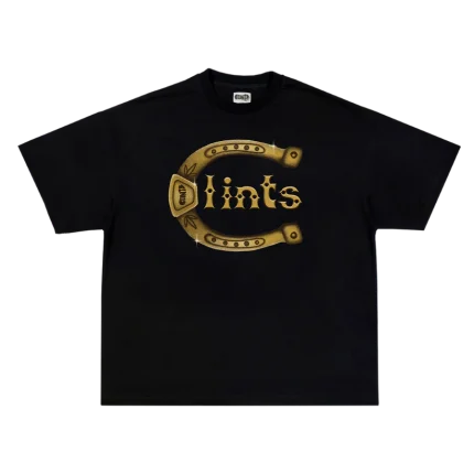 Clints Horse Shoe – Heavyweight Tee