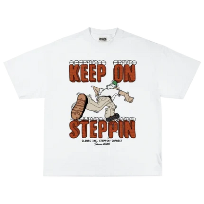 Clints Keep on Steppin Tee