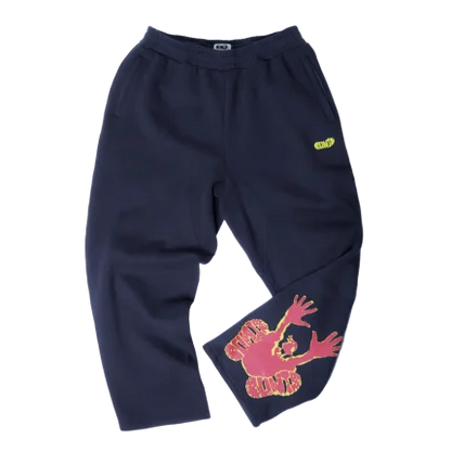 Clints Stencil – Navy/Red Sweatpants