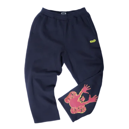 Clints Stencil – Navy/Red Sweatpants