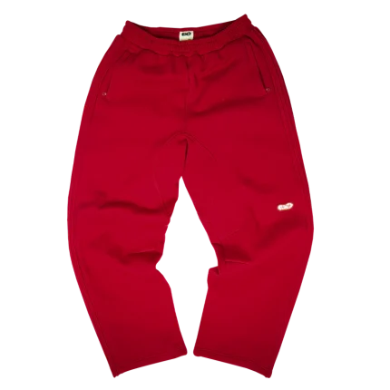 Clints Pintuck Sweatpants – Red
