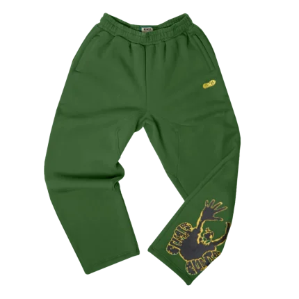 Clints Stencil – Green Sweatpants