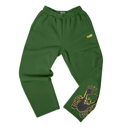 Clints Stencil – Green Sweatpants