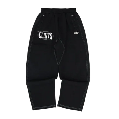 Clints Contrast Stitch Boxing Sweatpants