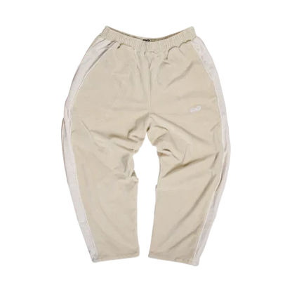 Clints Velour track – Ivory White pant