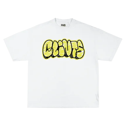Clints Yellow Bubble Tee
